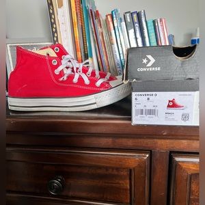 Red Chuck Taylors